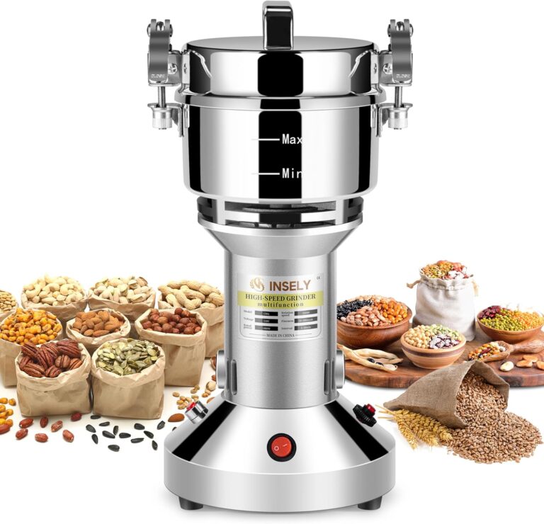 Discover the Ultimate From Grain to Flour in Seconds: 150g Home Grain Mill Grinder: Your Perfect Kitchen Solution 1 150g Grain Mill flour mill grinder for home Electric Stainless Steel Grain Grinder for Wheat FlairPicks - Find the Best Kitchen Appliances Without Wasting Money