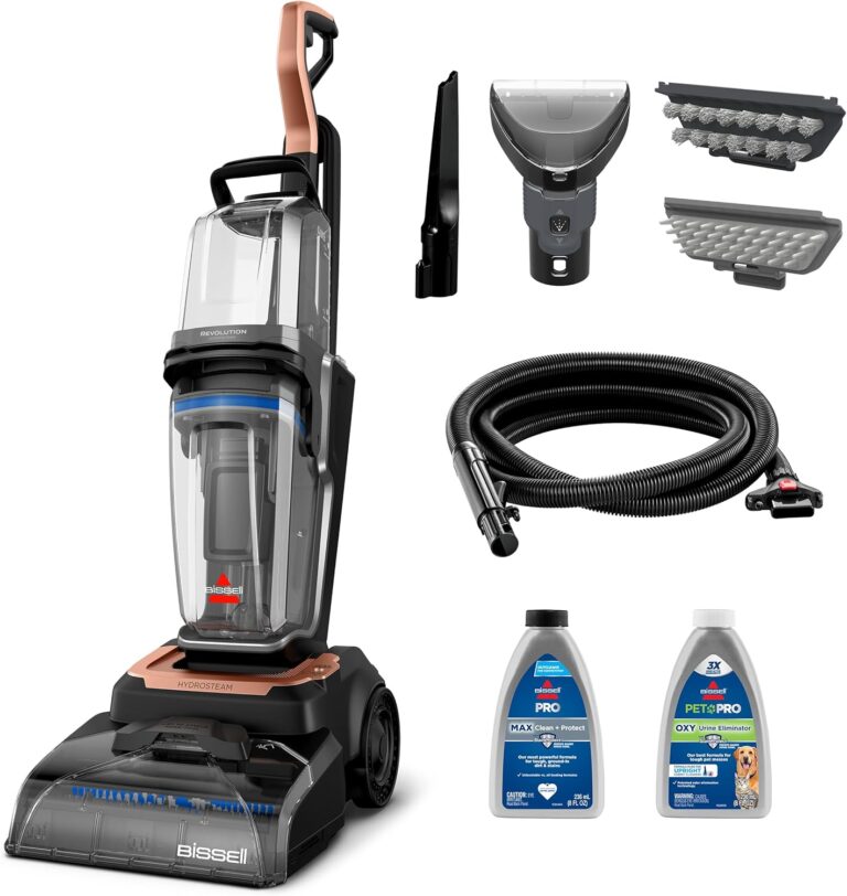 Discover the Ultimate Deep Clean: BISSELL Revolution HydroSteam Carpet Cleaner: Your Perfect Kitchen Solution 7 BISSELL Revolution HydroSteam Carpet Cleaner FlairPicks - Find the Best Kitchen Appliances Without Wasting Money