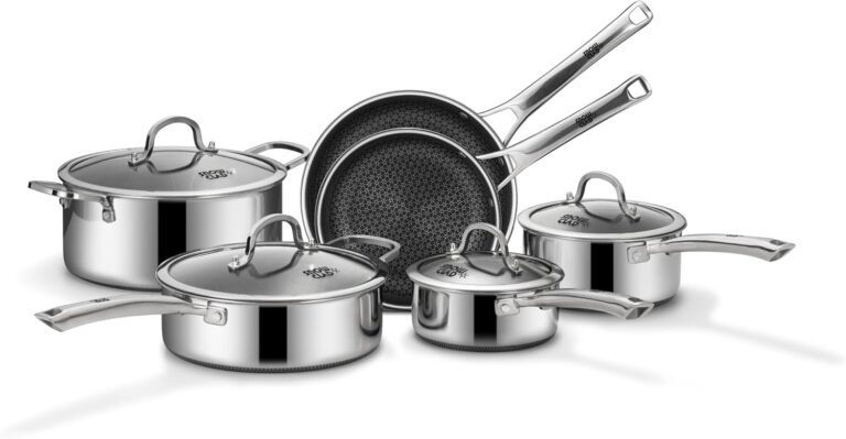 The Modern Minimalist's Choice: SNOWCLAD Non-Stick Cookware Set 3 SNOWCLAD Pots and Pans Set Non Stick FlairPicks - Find the Best Kitchen Appliances Without Wasting Money