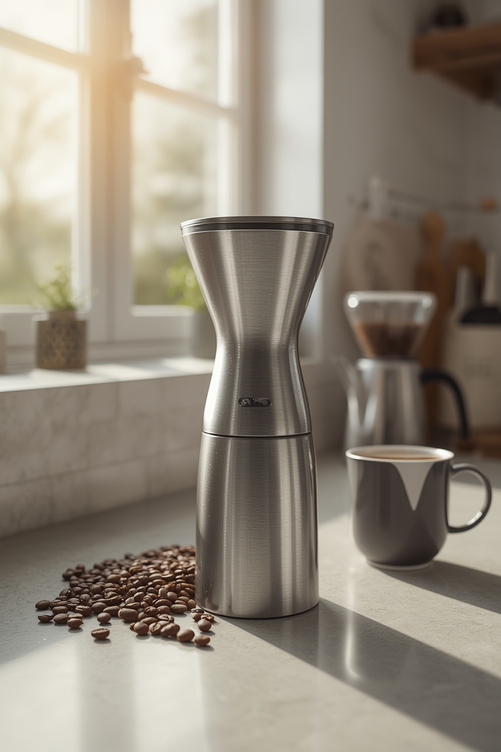 Burr Grinder Review: Honest Verdict on the OXO Brew Conical Burr Coffee Grinder (2026) 1 burr grinder OXO Brew in kitchen